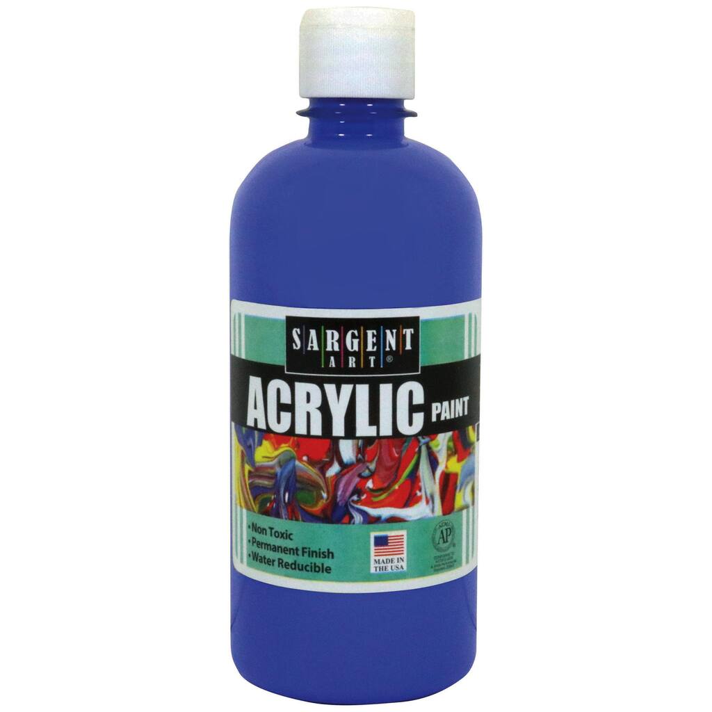 Sargent Art Blue Acrylic Paint Squeeze Bottle Sargent Art Blue Acrylic Paint Squeeze Bottle